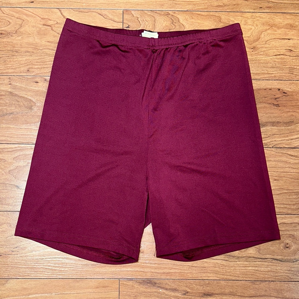 Burgundy Shorts